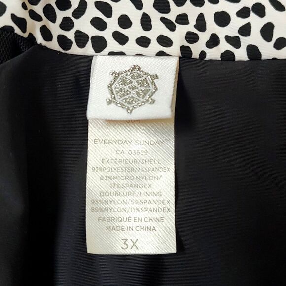 Everyday Sunday Size 3X Scoop Neck Reversible Bikini Top In Like New Condition - Picture 8 of 9